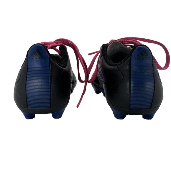 Adidas soccer Cleats kids Size 13 black blue pink, Cleats baseball Shoes - Picture 6 of 12